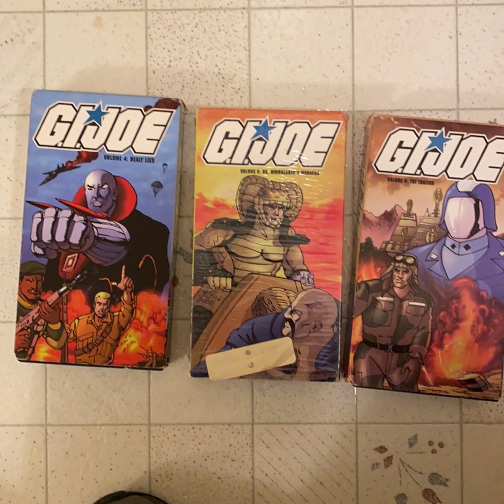 GI Joe on VHS